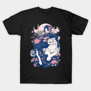 Geisha tiger shogun’s Geisha 87011 T-Shirt